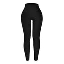 Textured High-Waisted Women's Fitness Leggings