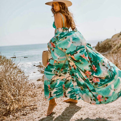 Floral Print Kimono for Women in Relaxed Style