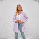 Chic Women's Blouse in Stylish Fabric