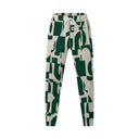 Chic Women's Chino Pants with Geometric Design