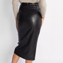 Vegan High-Waisted Wrap Skirt for Women