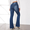 High-Waisted Flared Jeans for Women