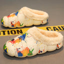Cozy Fleece-Lined Women's Slippers with Non-Slip Sole