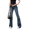 Retro-Inspired Flared Jeans for Women