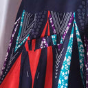 Chic Women's Blazer with Geometric Design