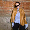 Chic Women's Ruffle Top with Stylish Accents