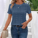 Chic Lace Women's T-Shirt with Unique Design