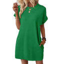 Chic Women's Dress with Convenient Pockets