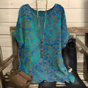 Floral Summer Blouse for Women