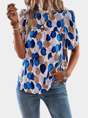 Chic Women's Blouse with Trendy Patterns