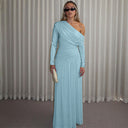Chic Asymmetrical Maxi Dress for Women