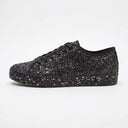 Glittery Women's Sneakers with Enhanced Sole Design