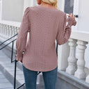 Lace-Designed Women's Blouse with Chic Style