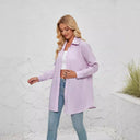 Chic Women's Blouse in Stylish Fabric