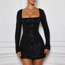 Shimmering Sequin Mini Dress for Women
