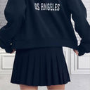 Chic High-Waisted Pleated Skirt for Women
