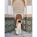 Trendy Printed Flared Pants for Women