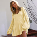 Chic Women's Sleeveless V-Neck Wrap Dress