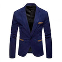 Chic Slim-Fit Blazer in Textured Fabric