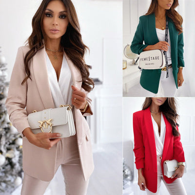 Chic Women's Blazer with Tailored Cut