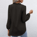 Chic Women's Blouse with Unique Sleeve Design