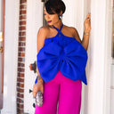 Stylish Ladies Blouse with Bow Detail