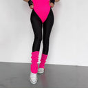 High-Shine Women's Sports Leggings with High Waist Design