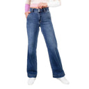High-Waisted Women's Denim Jeans - Chic Style