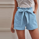 Stylish Solid Color Cotton Shorts for Summer