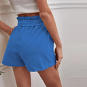 Chic Solid Cotton Shorts for Everyday Wear