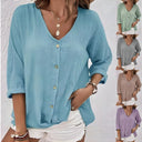 Ladies' Stylish Button-Up Blouse