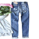 Women's Creative Spooky Motif Jeans