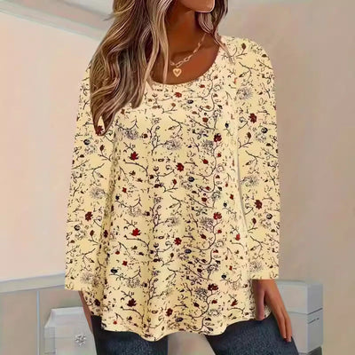 Floral Accent Blouse for Women
