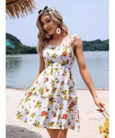 Floral Print Women's Summer Dress
