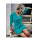 Women's Stylish Hooded Dress with Zipper and Adjustable Waist