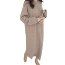 Women's Cozy Knitted Wool Oversized Dress