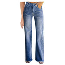 Women's High-Waisted Retro Flared Jeans