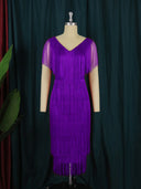 Chic Fringe Dress for Women