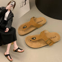 Women’s Comfortable Thong Sandals with Adjustable Strap and Ergonomic Sole by Heidi-Mode