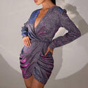 Ruffled Cocktail Dress for Women