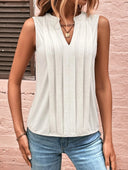 Chic Sleeveless Blouse for Women