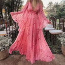 Chic Lace Maternity Dress for Expecting Moms