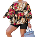Stylish Women's Kaftan with Belted Chic Design