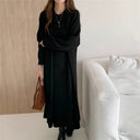Chic Long Sleeve Maxi Knit Dress for Women