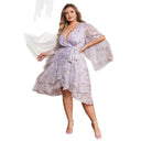 Floral Evening Dress for Women