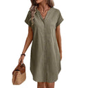Chic Women's Shirt Dress for Everyday Style