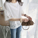 Chic Lace Sleeve Women's Top