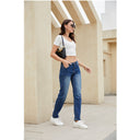 Vintage-Style Straight-Cut Women's Jeans