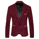Chic Slim-Fit Blazer in Textured Fabric