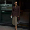 Woman's Classic Cut Blazer Jacket